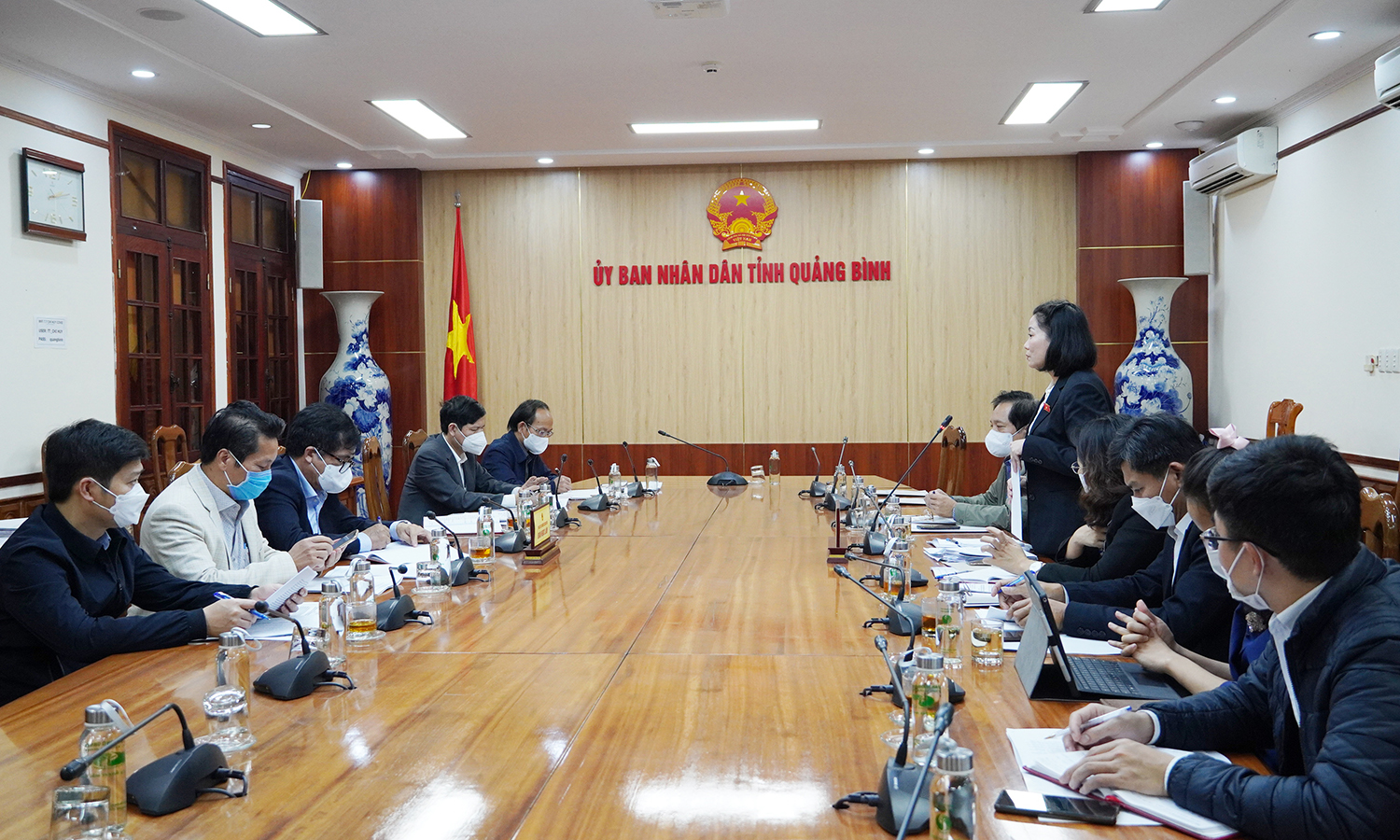 Giám sát việc sắp xếp các đơn vị hành chính cấp huyện, cấp xã trên địa bàn tỉnh Quảng Bình