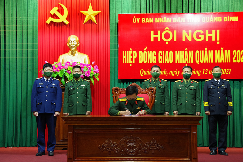 950 công dân Quảng Bình nhập ngũ vào các đơn vị quân đội trong năm 2022