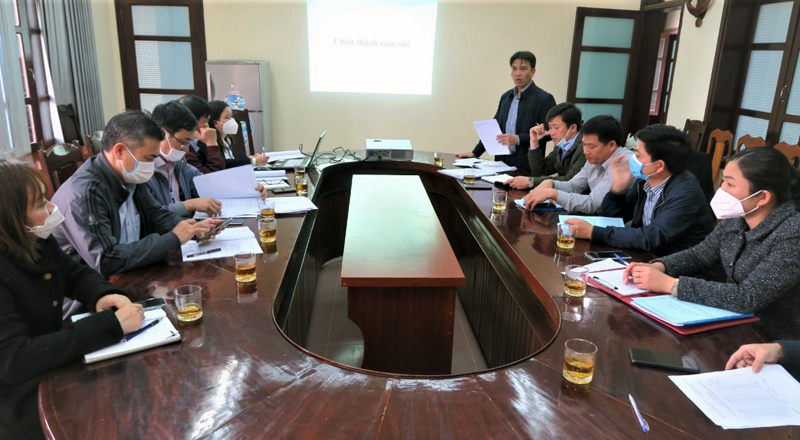 Nghiệm thu nhiệm vụ liên kết "Nuôi chim cút sinh sản ở vùng gò đồi huyện Quảng Ninh"
