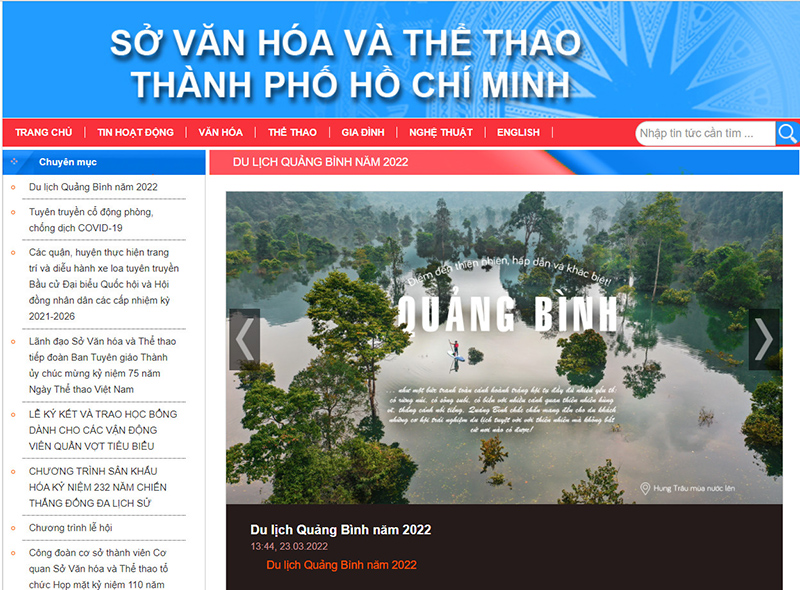 Đẩy mạnh các hoạt động xúc tiến du lịch Quảng Bình tại TP. Hồ Chí Minh