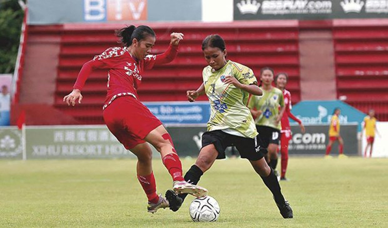 Lần đầu tiên Campuchia cử đội bóng đá nữ tham dự SEA Games 31