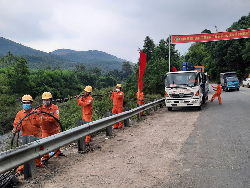 Bảo đảm cung ứng điện cho các hoạt động