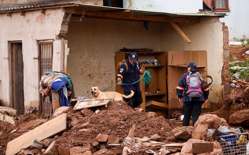 Nam Phi ban bố tình trạng thảm họa do lũ lụt