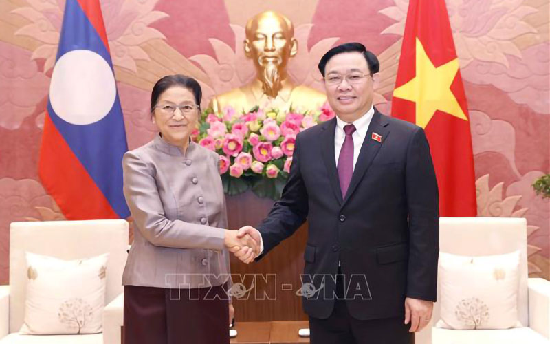 Thúc đẩy quan hệ hợp tác giữa Quốc hội hai nước Việt Nam-Lào