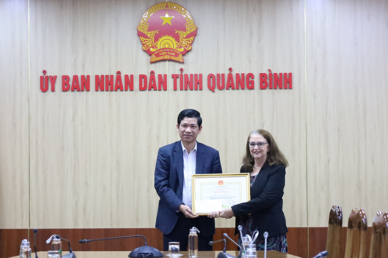 UBND tỉnh làm việc với tổ chức Plan International Việt Nam