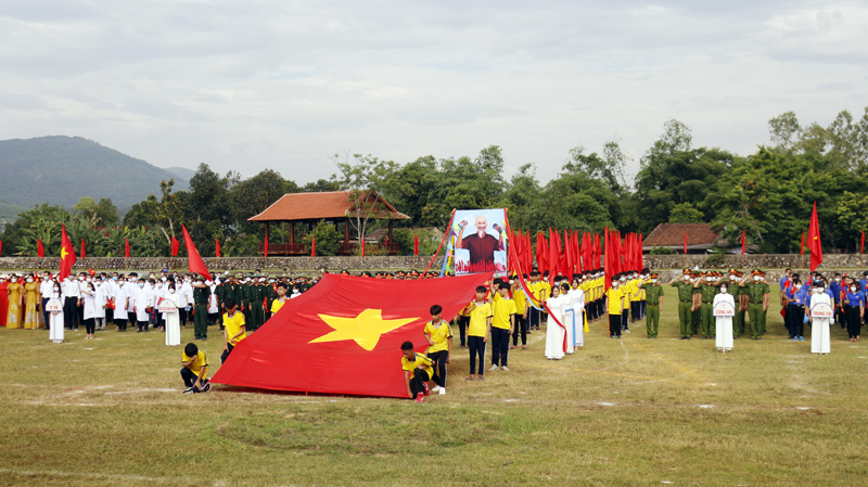 Khai mạc Đại hội Thể dục-Thể thao huyện Tuyên Hóa lần thứ IX