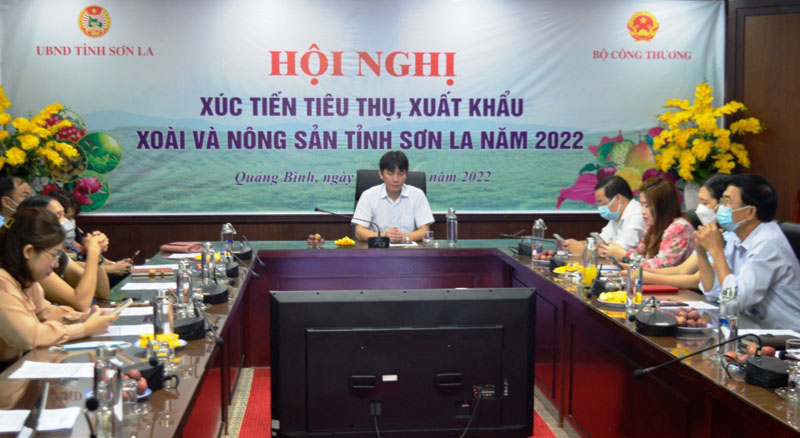 Kết nối, xúc tiến tiêu thụ, xuất khẩu xoài và nông sản Sơn La