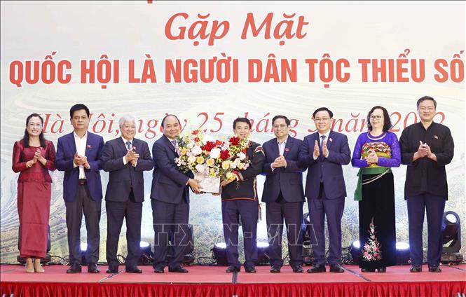 Gặp mặt đại biểu Quốc hội khóa XV là người dân tộc thiểu số