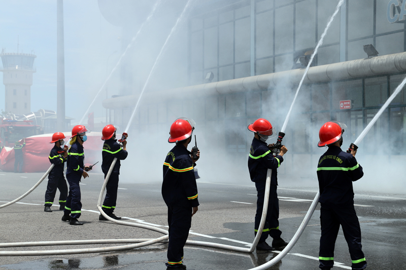 Tổng duyệt phương án phòng cháy chữa cháy và cứu nạn, cứu hộ năm 2022