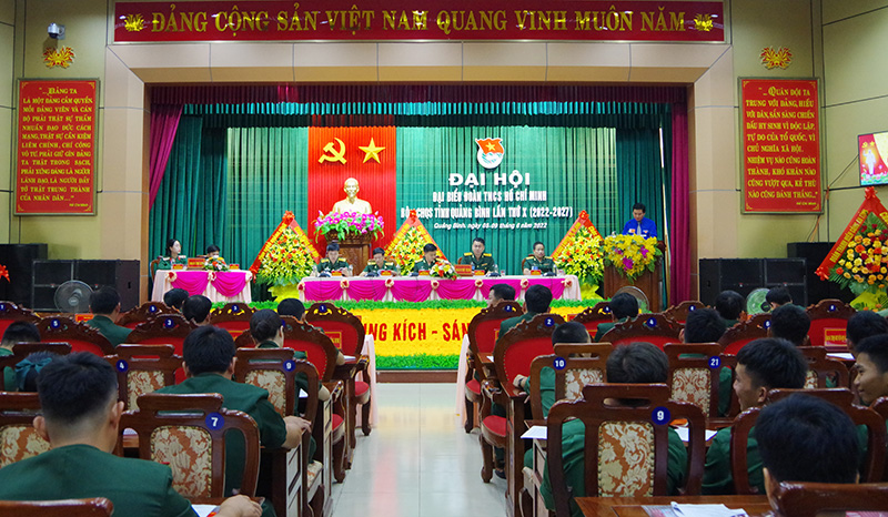 Đoàn Thanh niên Bộ CHQS tỉnh tổ chức thành công Đại hội đại biểu nhiệm kỳ 2022-2027