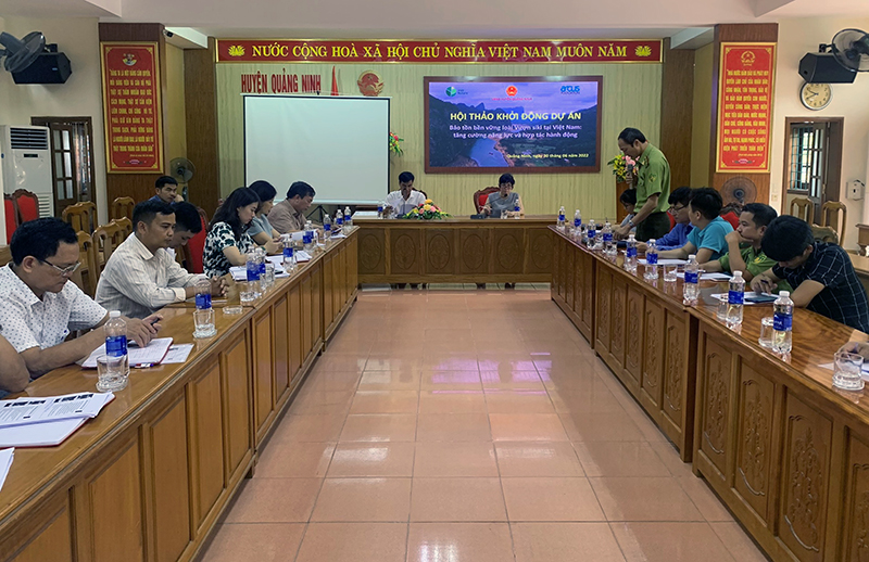 Hội thảo khởi động dự án Bảo tồn bền vững loài vượn Siki tại Việt Nam