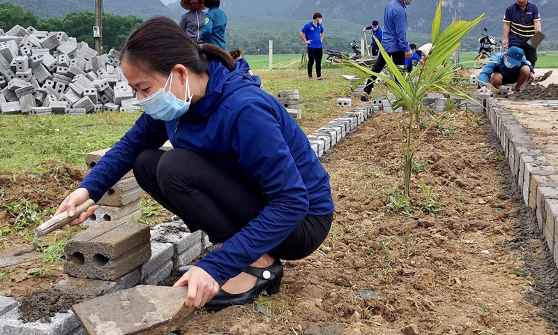 Minh Hóa: Chung tay giữ môi trường xanh, sạch, đẹp