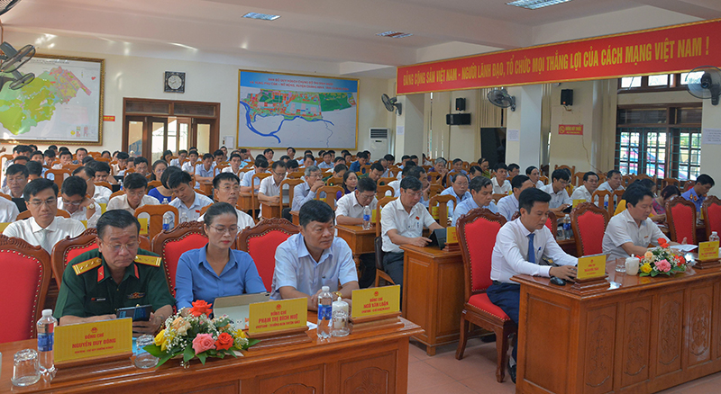 HĐND huyện Quảng Ninh khóa XX tổ chức kỳ họp thứ 5
