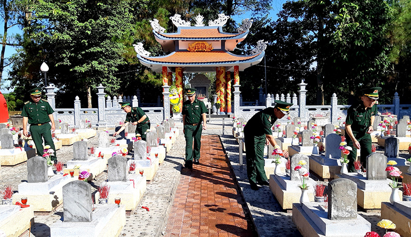 Bộ Chỉ huy BĐBP tỉnh: Tổ chức các hoạt động tri ân nhân Ngày Thương binh-Liệt sỹ