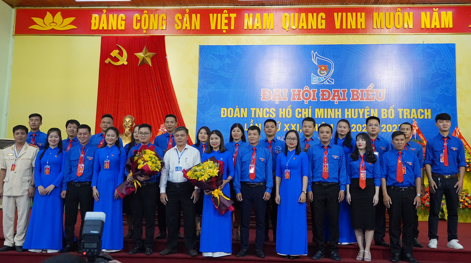 Đại hội đại biểu Đoàn TNCS Hồ Chí Minh huyện Bố Trạch lần thứ XXI
