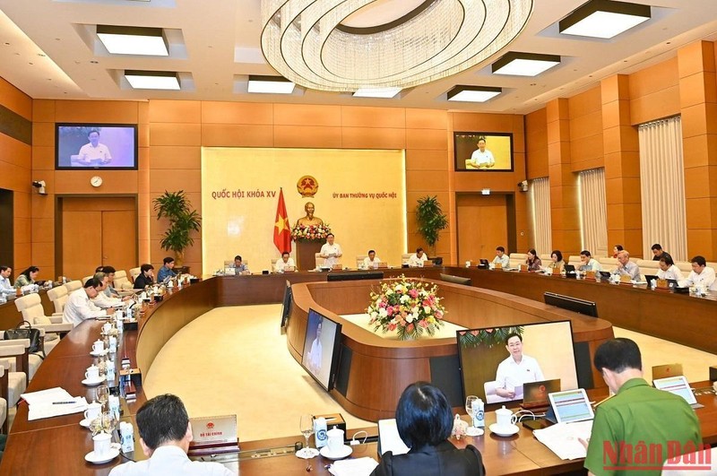 Khai mạc phiên họp chuyên đề pháp luật của Ủy ban Thường vụ Quốc hội