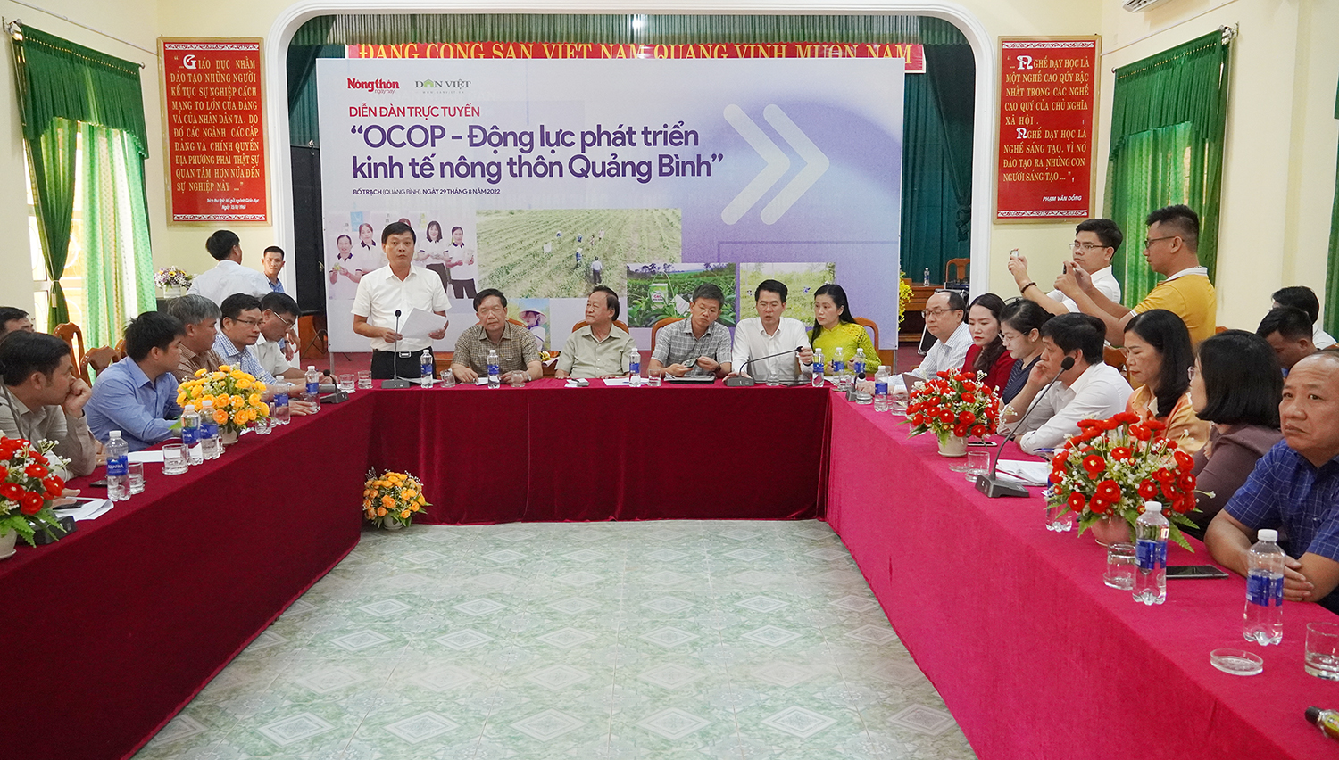 Diễn đàn trực tuyến "OCOP-Động lực phát triển kinh tế nông thôn Quảng Bình"