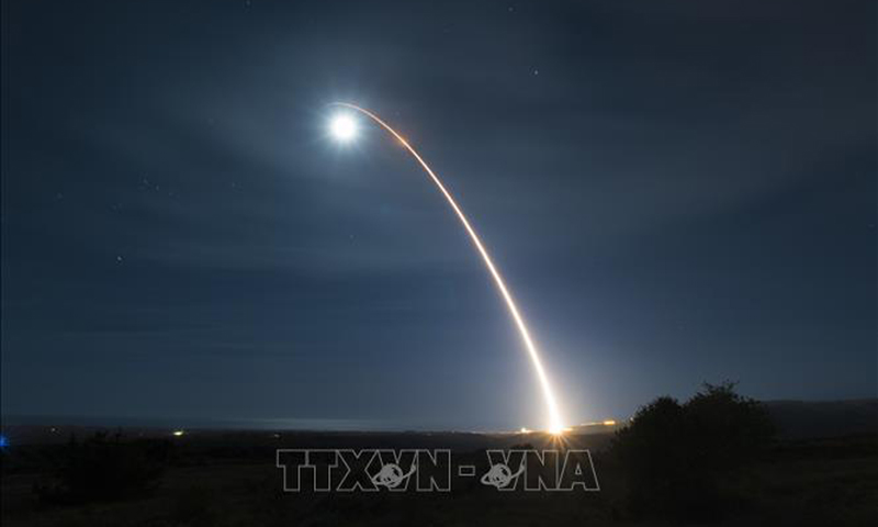 Mỹ phóng thử tên lửa đạn đạo liên lục địa Minuteman III