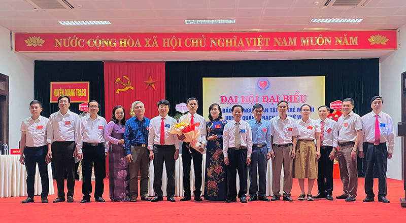 Đại hội Hội Bảo trợ người tàn tật và trẻ mồ côi huyện Quảng Trạch
