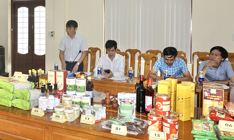 Có 12 sản phẩm, bộ sản phẩm được công nhận sản phẩm công nghiệp nông thôn tiêu biểu khu vực miền Trung-Tây Nguyên