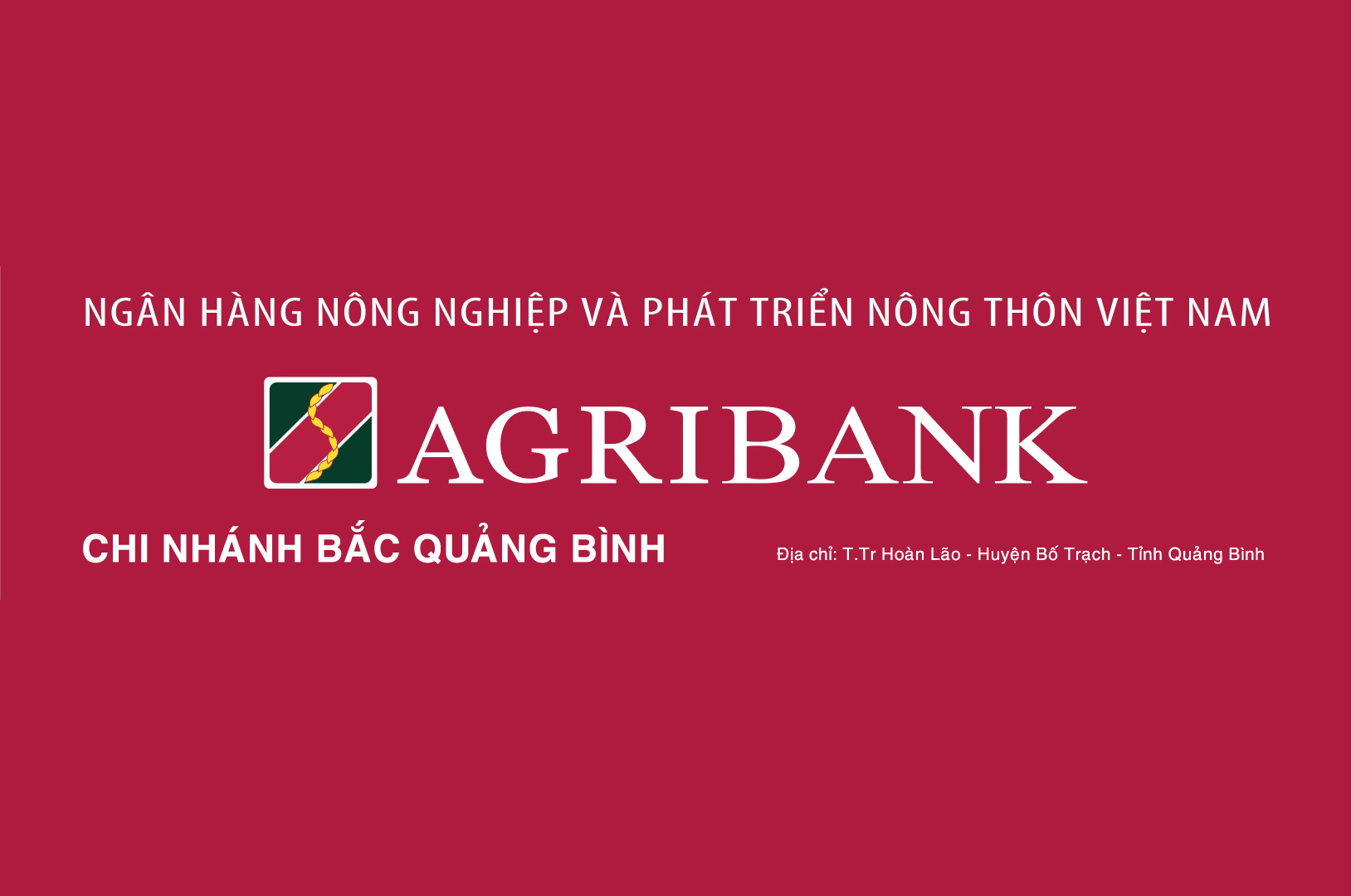 Agribank chi nhánh Bắc Quảng Bình thông báo tuyển dụng