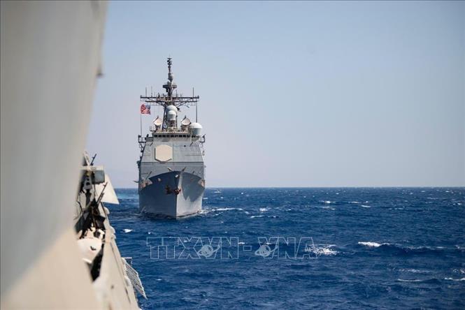 Israel, Mỹ kết thúc tập trận hải quân chung 'Lá chắn kỹ thuật số' ở Biển Đỏ