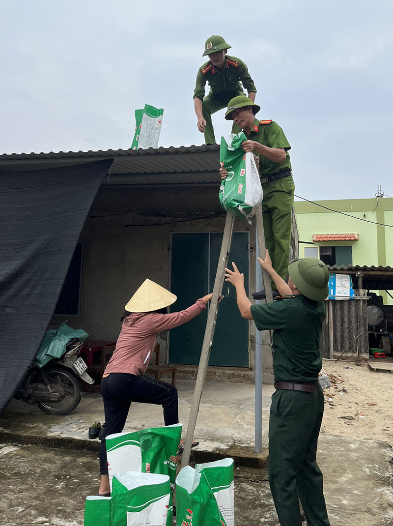 Sẵn sàng lực lượng, phương tiện tham gia ứng cứu khi có đề nghị hỗ trợ hoặc điều động