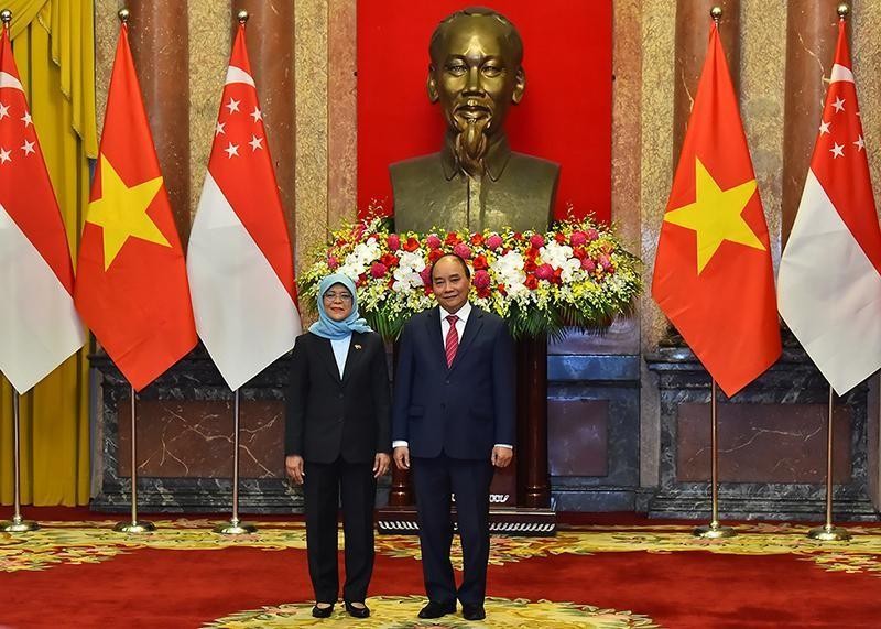 Báo chí Singapore đánh giá tích cực chuyến thăm Việt Nam của Tổng thống Halimah Yacob