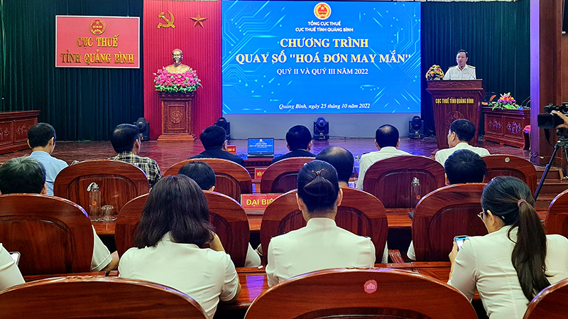 Chương trình quay số "Hóa đơn may mắn" quý II, III năm 2022