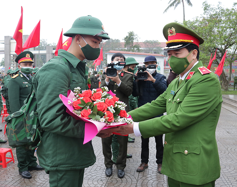 Chỉ thị về việc tuyển chọn, gọi công dân nhập ngũ và thực hiện nghĩa vụ Công an nhân dân năm 2023