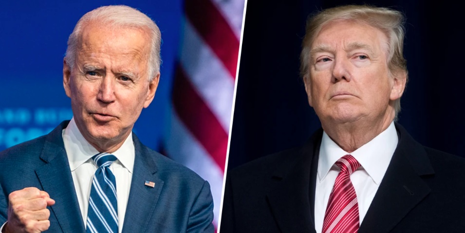 Tổng thống Joe Biden và cựu Tổng thống Donald Trump vận động tranh cử tại các bang chiến địa