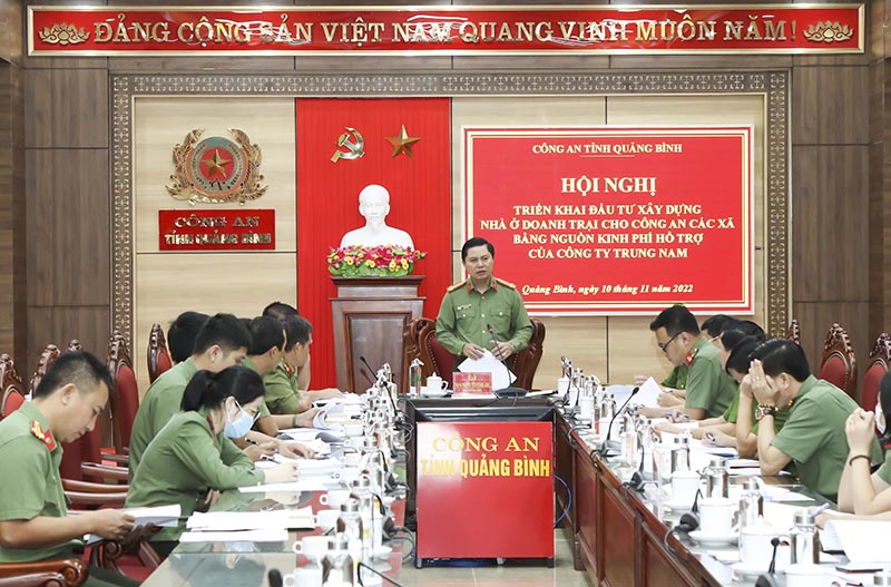 Triển khai đầu tư xây dựng nhà ở doanh trại cho công an xã