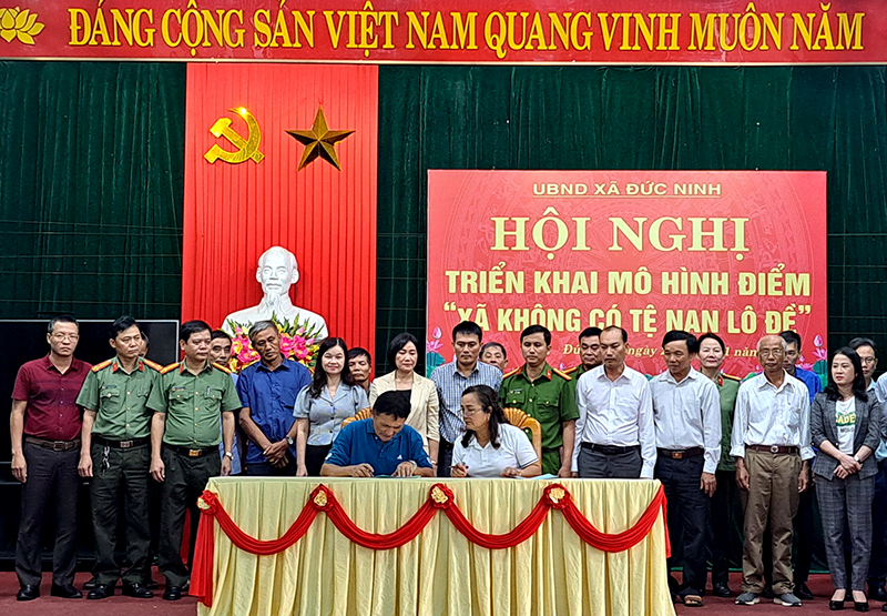 TP. Đồng Hới: Xây dựng mô hình "Xã không có tệ nạn lô đề"