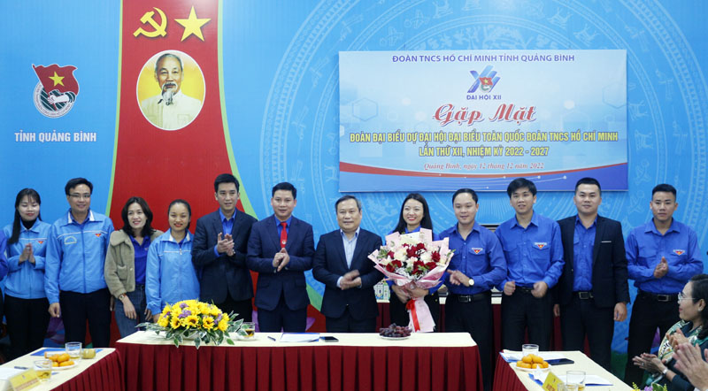 Gặp mặt đại biểu dự Đại hội Đoàn TNCS Hồ Chí Minh lần thứ XII