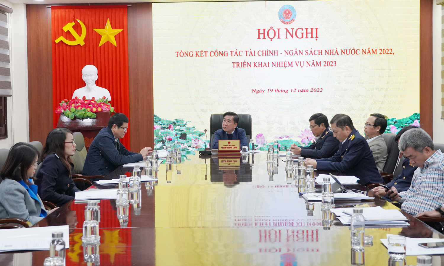 Hội nghị tổng kết công tác tài chính-ngân sách nhà nước năm 2022