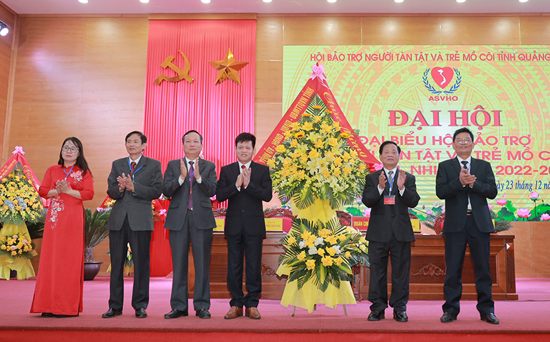 Đại hội Hội Bảo trợ người tàn tật và trẻ mồ côi tỉnh Quảng Bình nhiệm kỳ 2022-2027