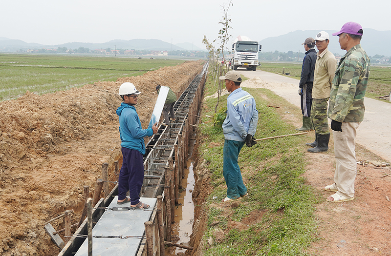 Mỹ Trạch nỗ lực về đích nông thôn mới