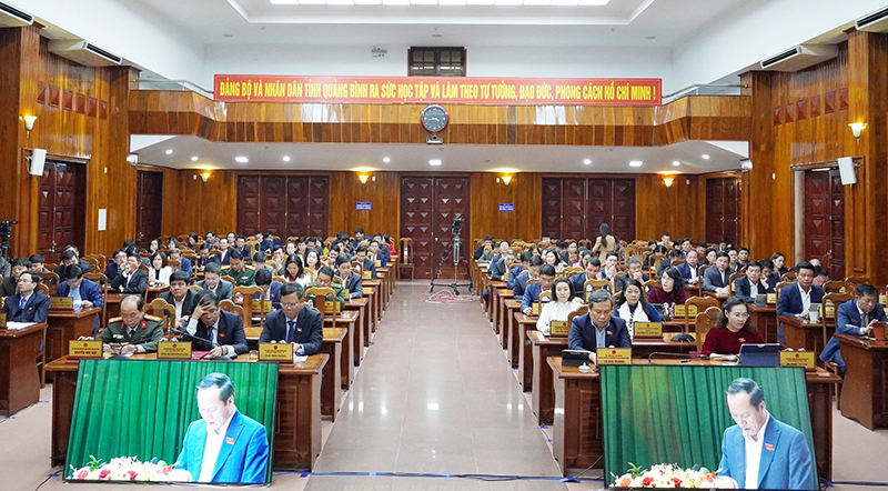 Nghị quyết HĐND tỉnh Quảng Bình khóa XVIII, nhiệm kỳ 2021-2026, kỳ họp thứ 8