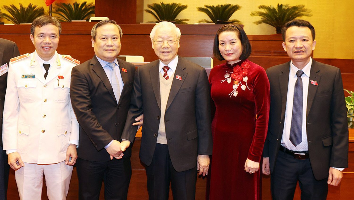 Đồng chí Tổng Bí thư Nguyễn Phú Trọng chúc mừng Đảng bộ và Nhân dân tỉnh Quảng Bình nhân dịp xuân mới 2023