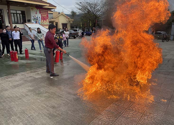 Tăng cường công tác phòng cháy, chữa cháy trong tình hình mới