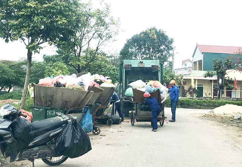 Không để rác thải sinh hoạt ứ đọng trong dịp Tết