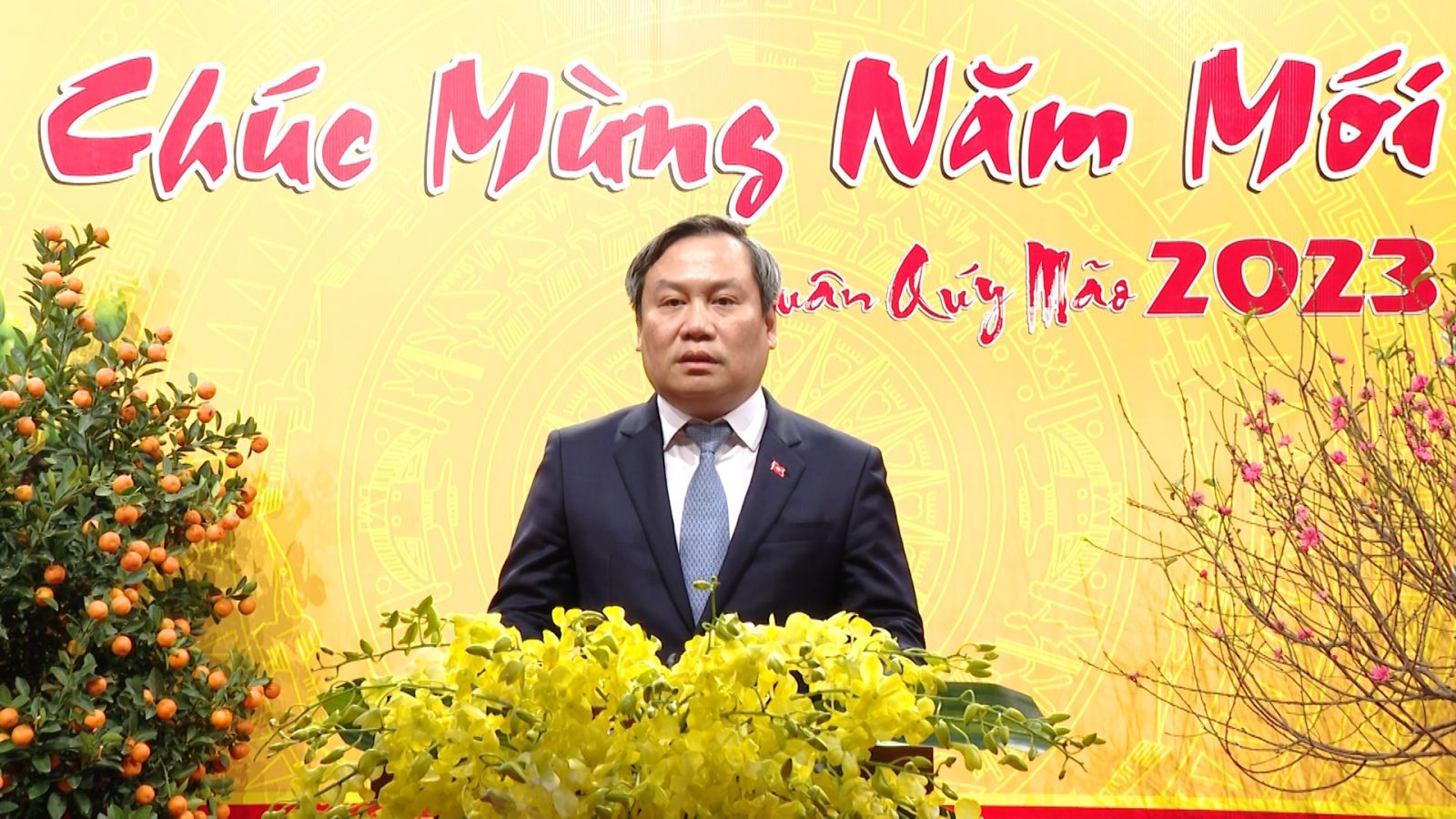 Đồng chí Bí thư Tỉnh ủy chúc Tết Quý Mão 2023