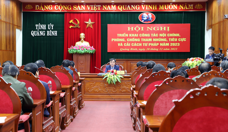 Kế hoạch công tác phòng, chống tham nhũng năm 2023 của tỉnh Quảng Bình