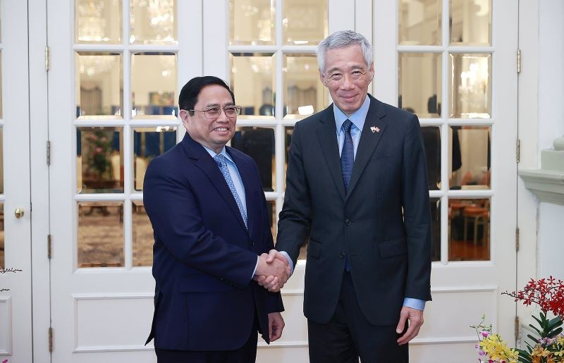 Tăng cường hợp tác kinh tế số, kinh tế xanh giữa Việt Nam và Singapore