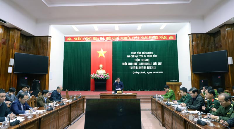 Triển khai công tác phòng cháy, chữa cháy và cứu nạn, cứu hộ năm 2023