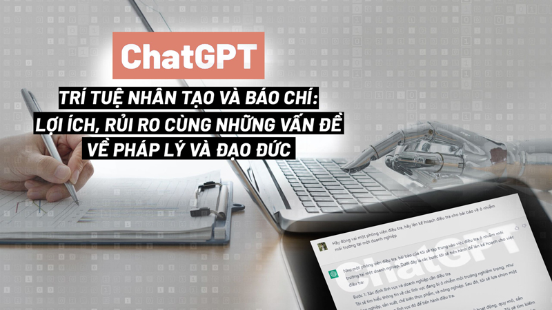 Chat GPT, Trí tuệ nhân tạo (AI) và Báo chí