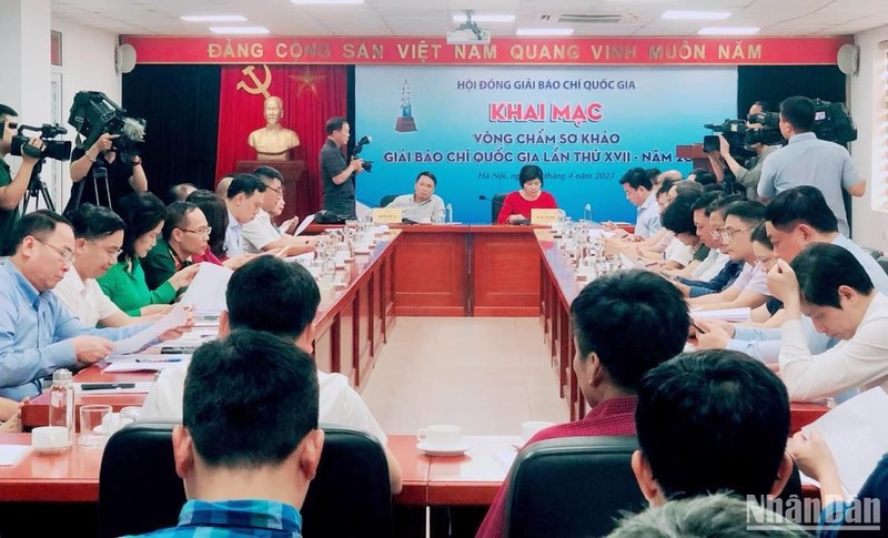 1.773 tác phẩm vào vòng sơ khảo Giải Báo chí quốc gia năm 2022