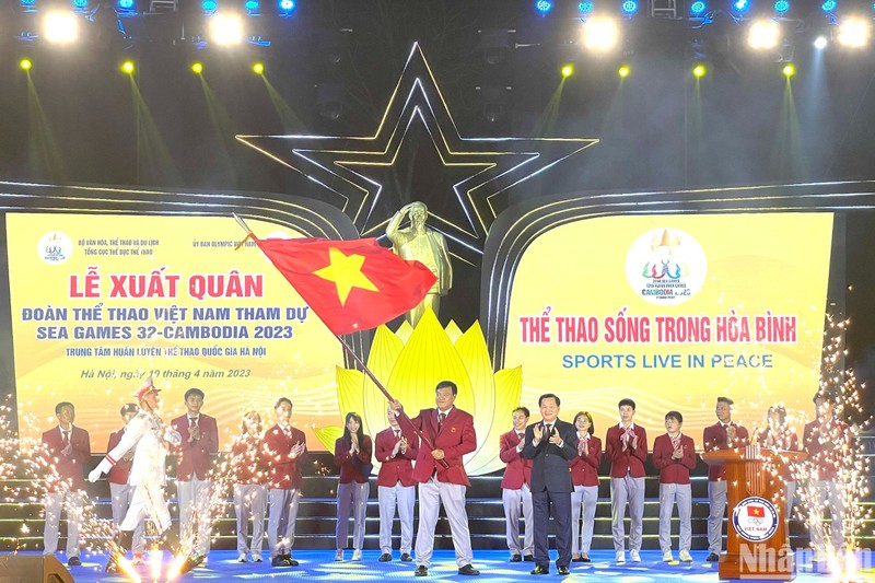 Đoàn thể thao Việt Nam xuất quân dự SEA Games 32: Nâng cao vị thế thể thao Việt Nam
