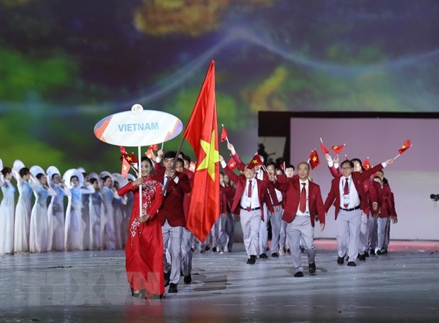 Nguyễn Huy Hoàng được chọn cầm quốc kỳ Việt Nam tại SEA Games 32