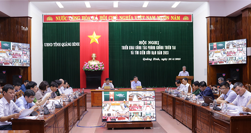 Triển khai công tác phòng chống thiên tai và tìm kiếm cứu nạn năm 2023